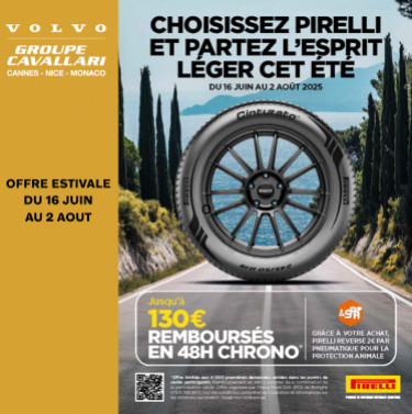 Offre Estivale Pirelli 