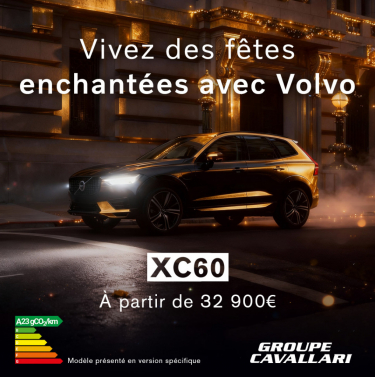 Votre prochain Volvo XC60 est disponible d&egrave;s 32 900&euro; (1)